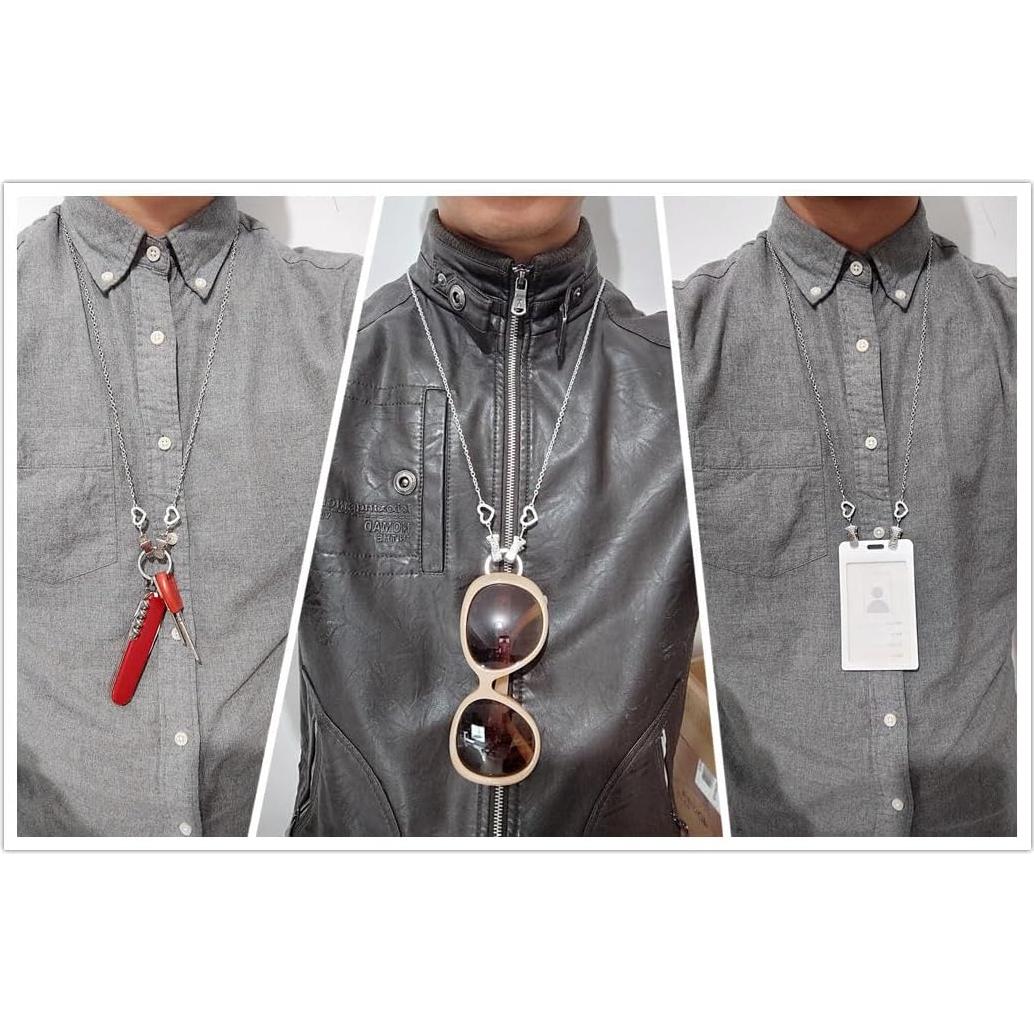 Cadena para Gafas Acero Inoxidable AAYJLDQSZ 73.66 cm