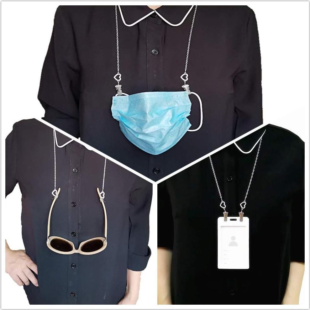 Soporte de Gafas Ever Cute Corazón Rhinestone 73.66 cm