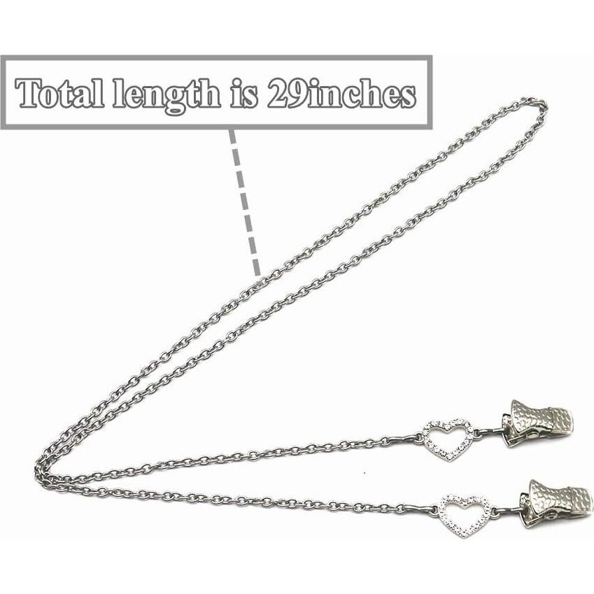 Soporte de Gafas Ever Cute Corazón Rhinestone 73.66 cm