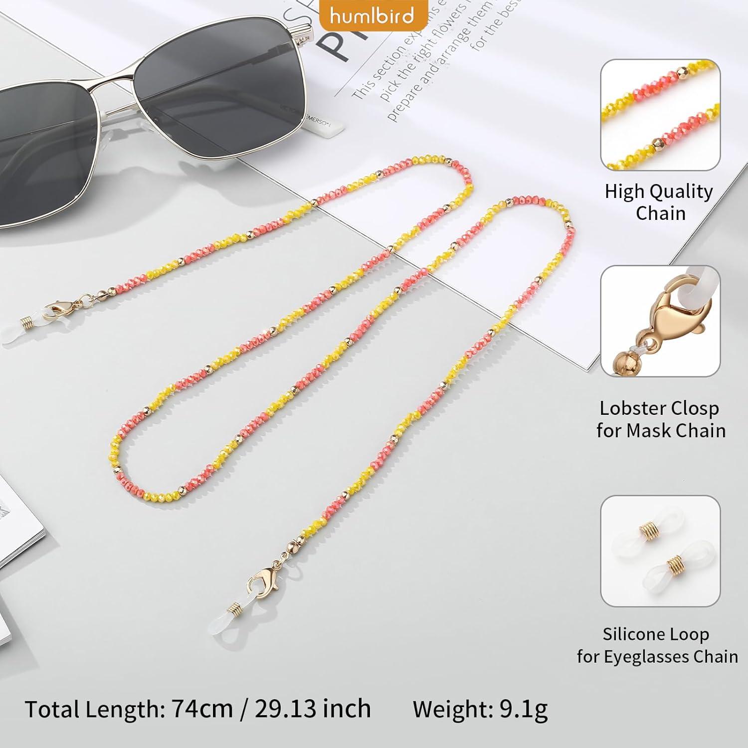 Cadena de Gafas Humlbird para Mujeres - Collar Elegante 74 cm