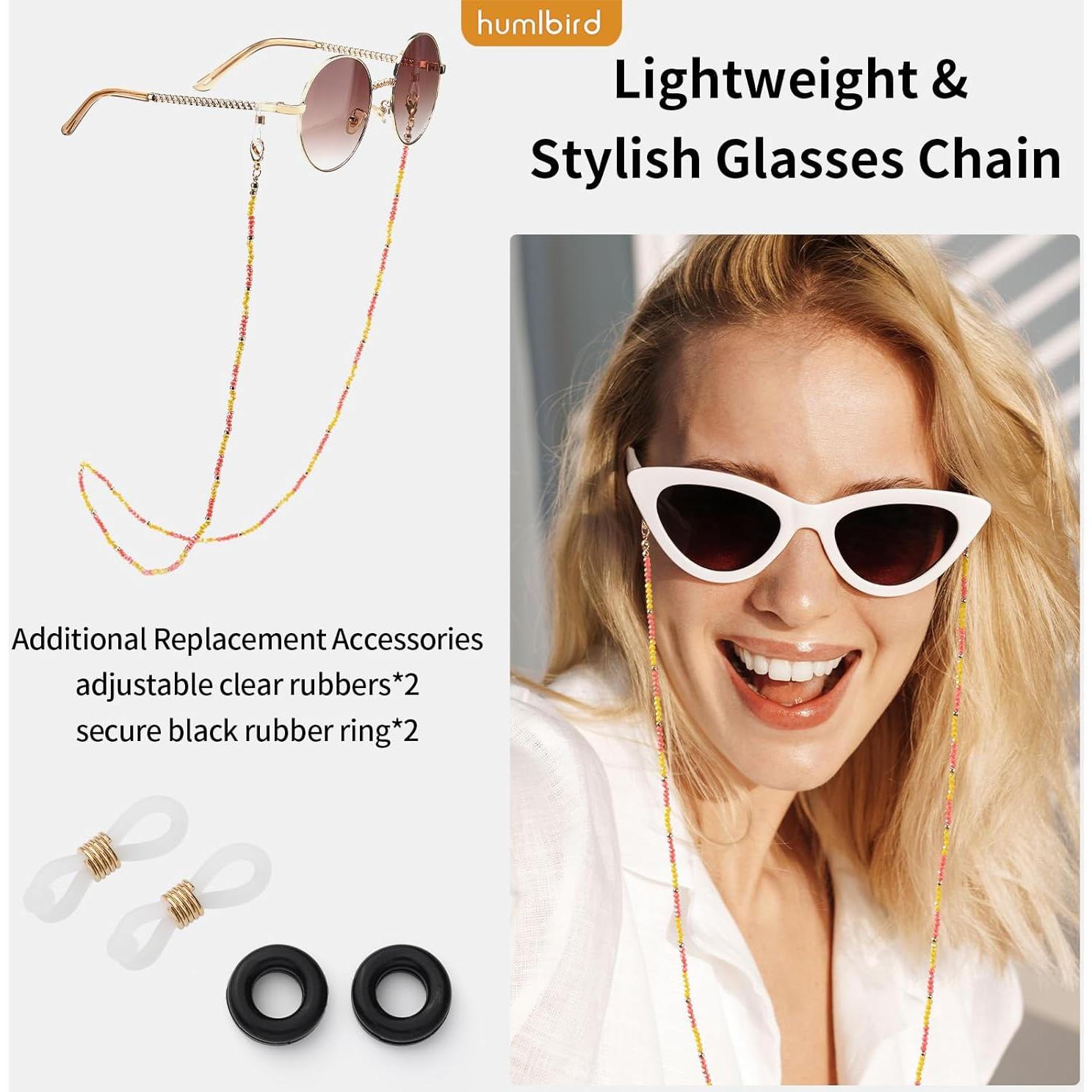 Cadena de Gafas Humlbird para Mujeres - Collar Elegante 74 cm