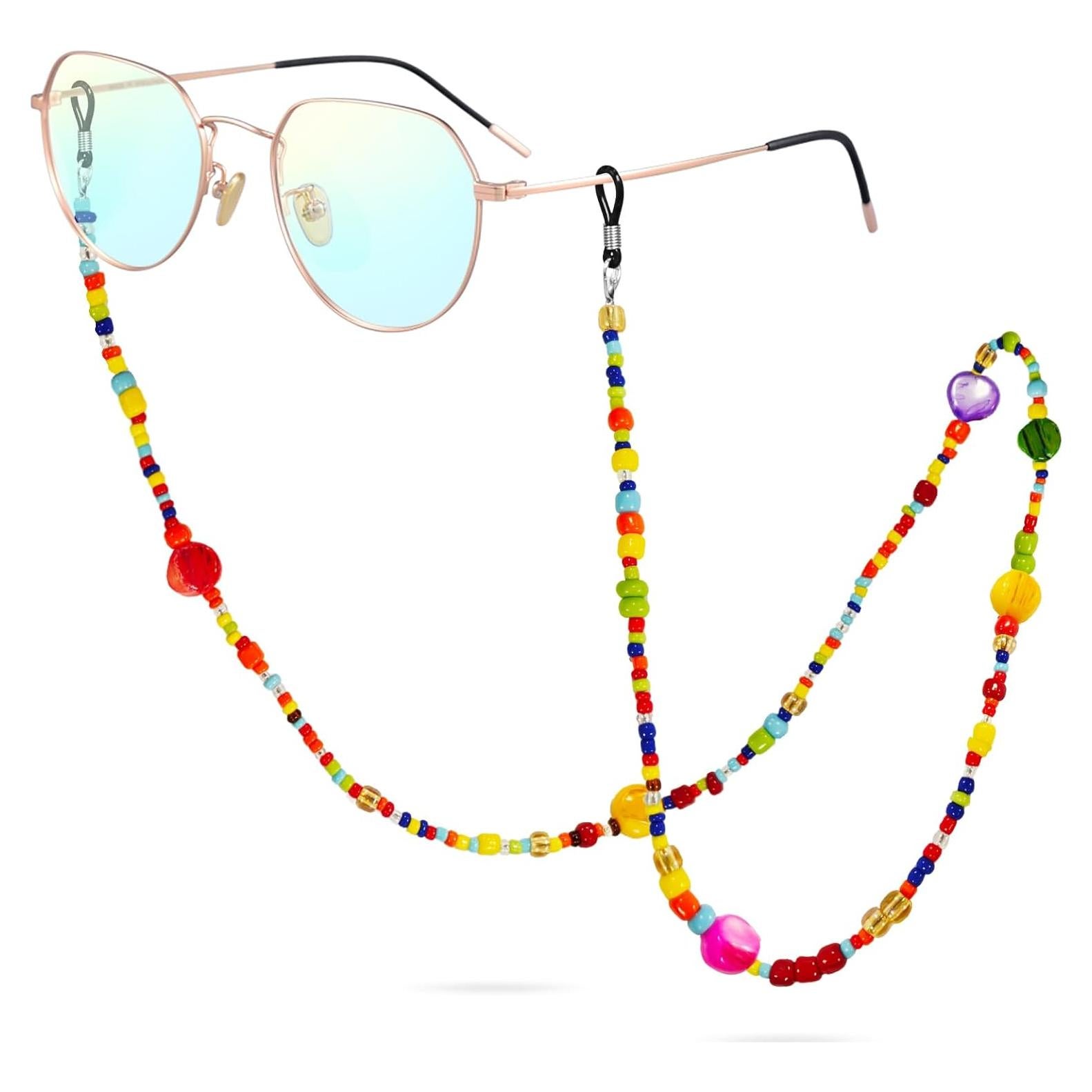 Cadena de Gafas Elegante con Perlas para Mujeres 74.93 cm