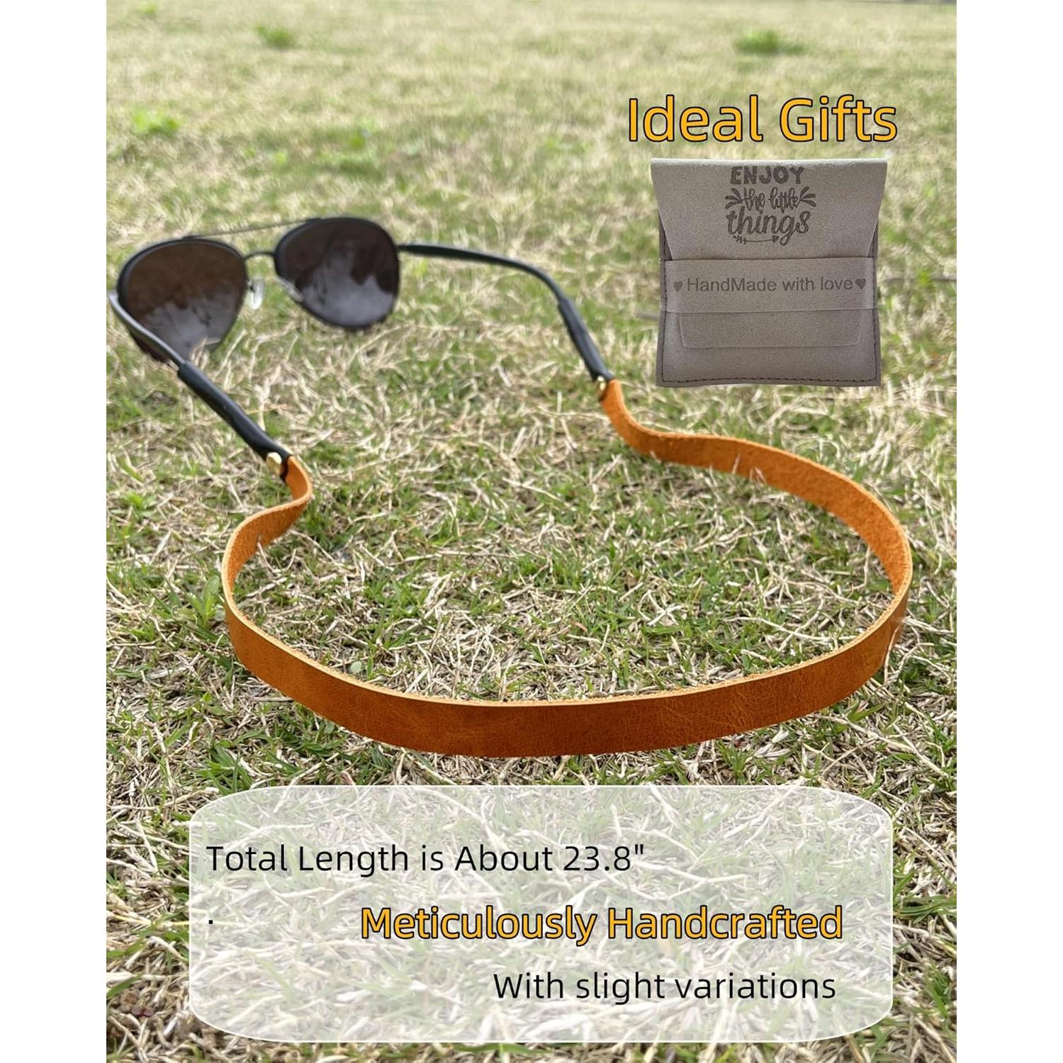 Correa de Gafas de Cuero PVS-002 para Hombres y Mujeres