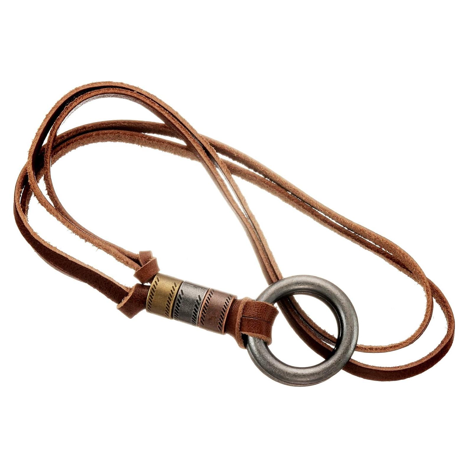 Collar de Gafas de Cuero Hutimy Ajustable 40-80 cm Unisex