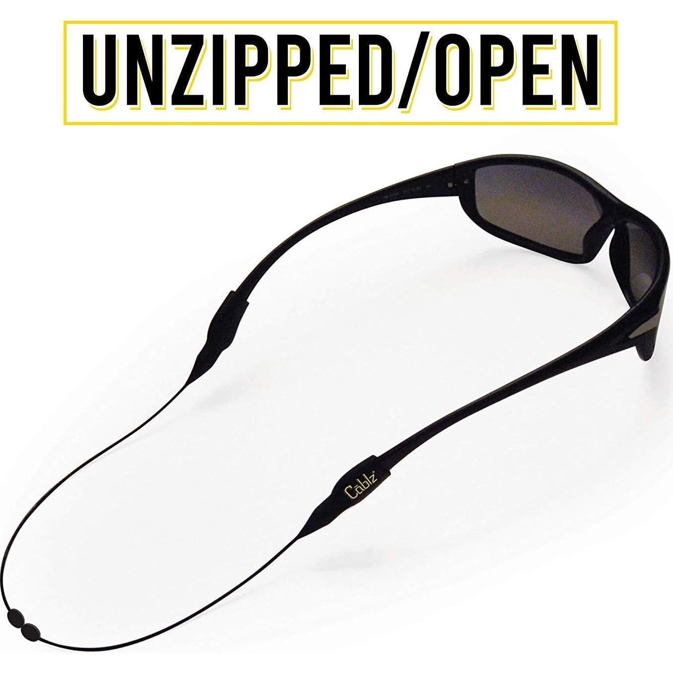 Cablz Colorz Zipz Correa Ajustable para Gafas | 35,56 cm