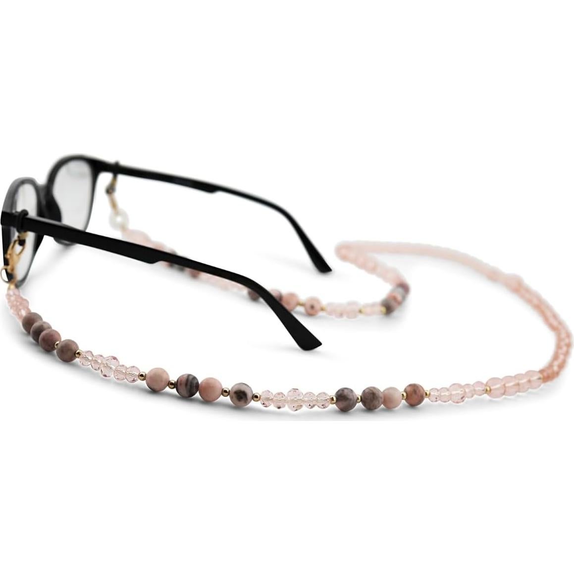 Cadena de Gafas de Piedra Preciosa para Mujeres - Lanyard Chic