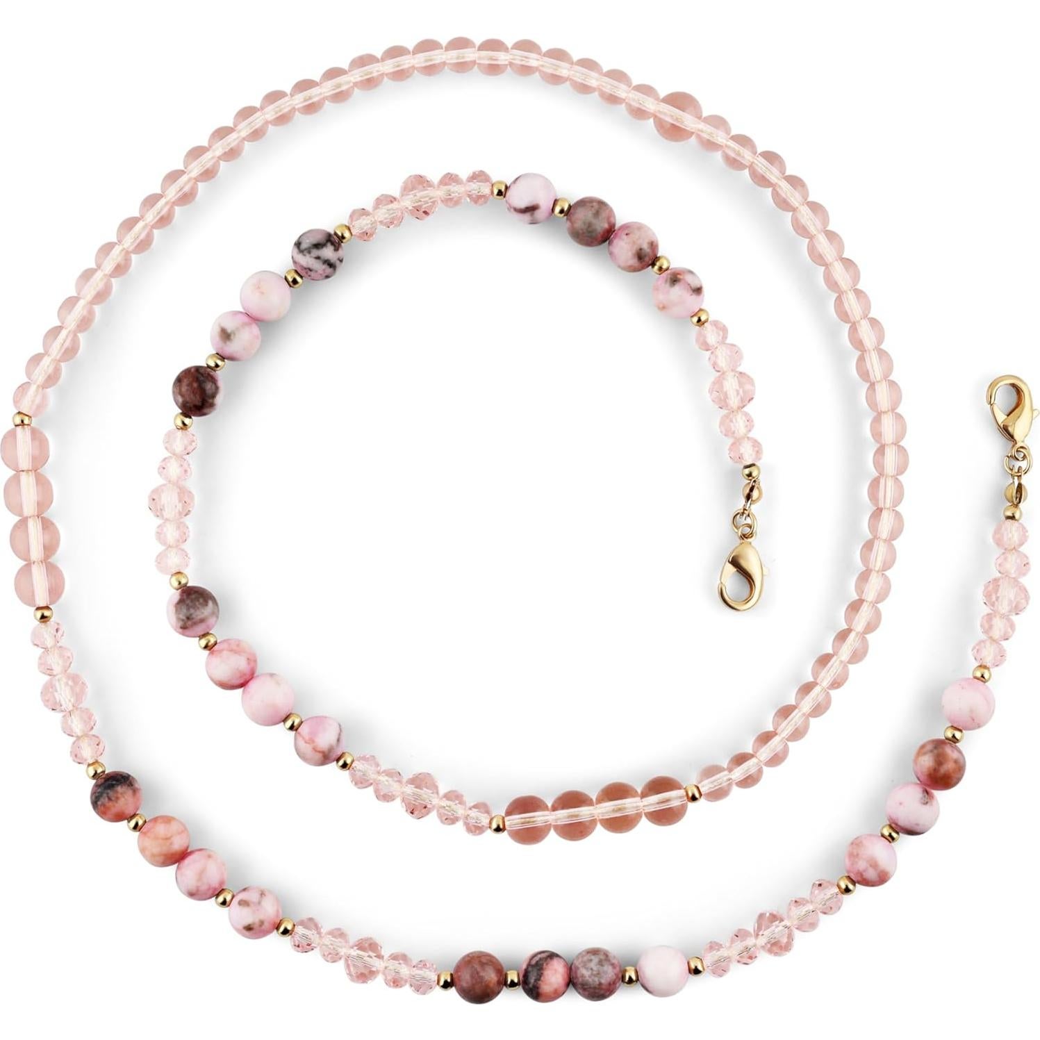 Cadena de Gafas de Piedra Preciosa para Mujeres - Lanyard Chic