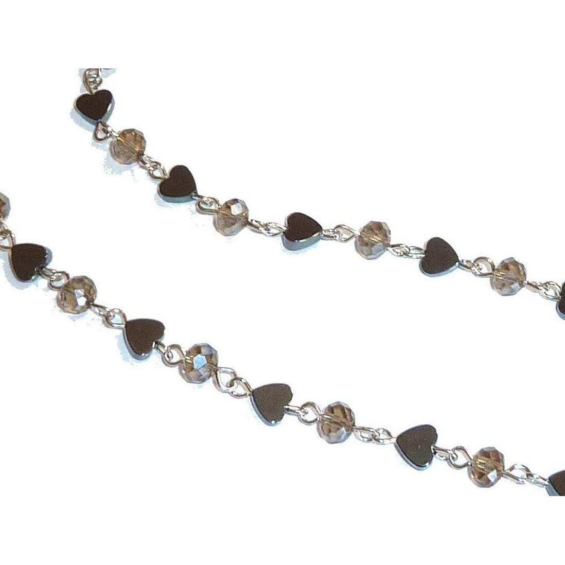 Cadena de Cristal Beads Hidden Hollow 71cm Soporte Gafas