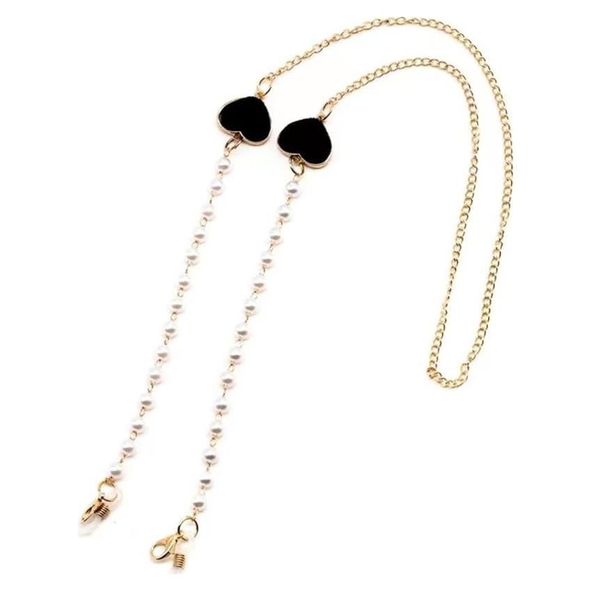 Cadena de Gafas de Perlas Xiyantiji para Mujeres y Niñas