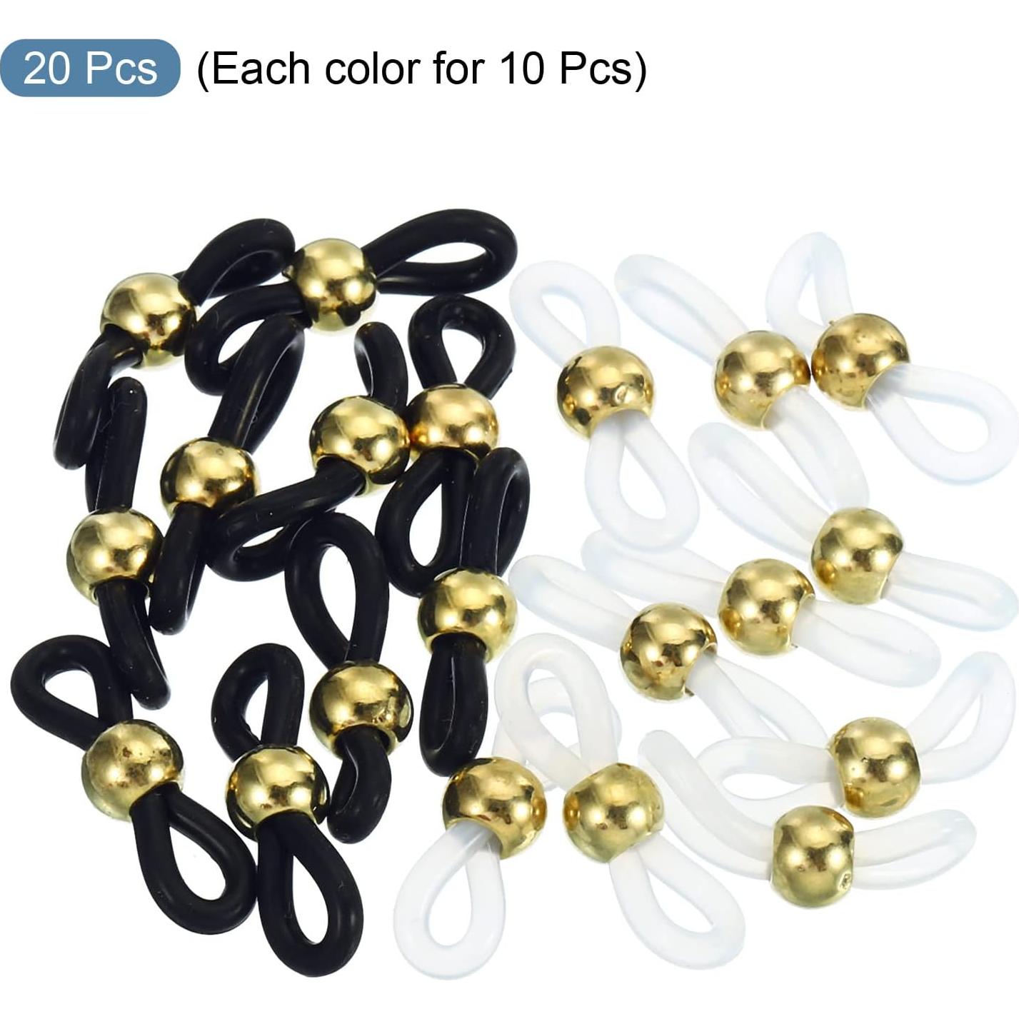 Conector de Cadena para Gafas PATIKIL, 20 Piezas, Dorado