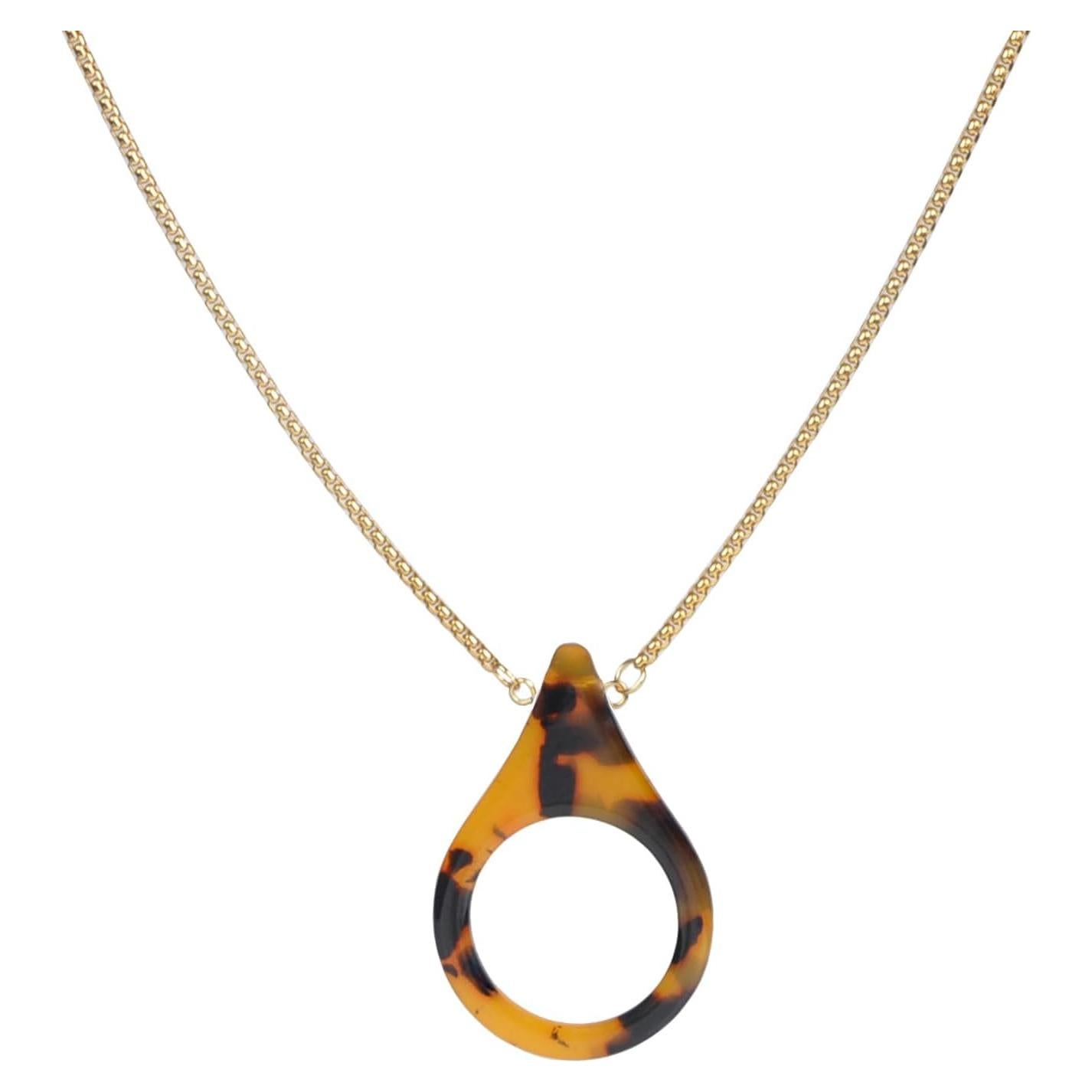 Cadena de Gafas de Sol Acero Inoxidable Dorado 75 cm