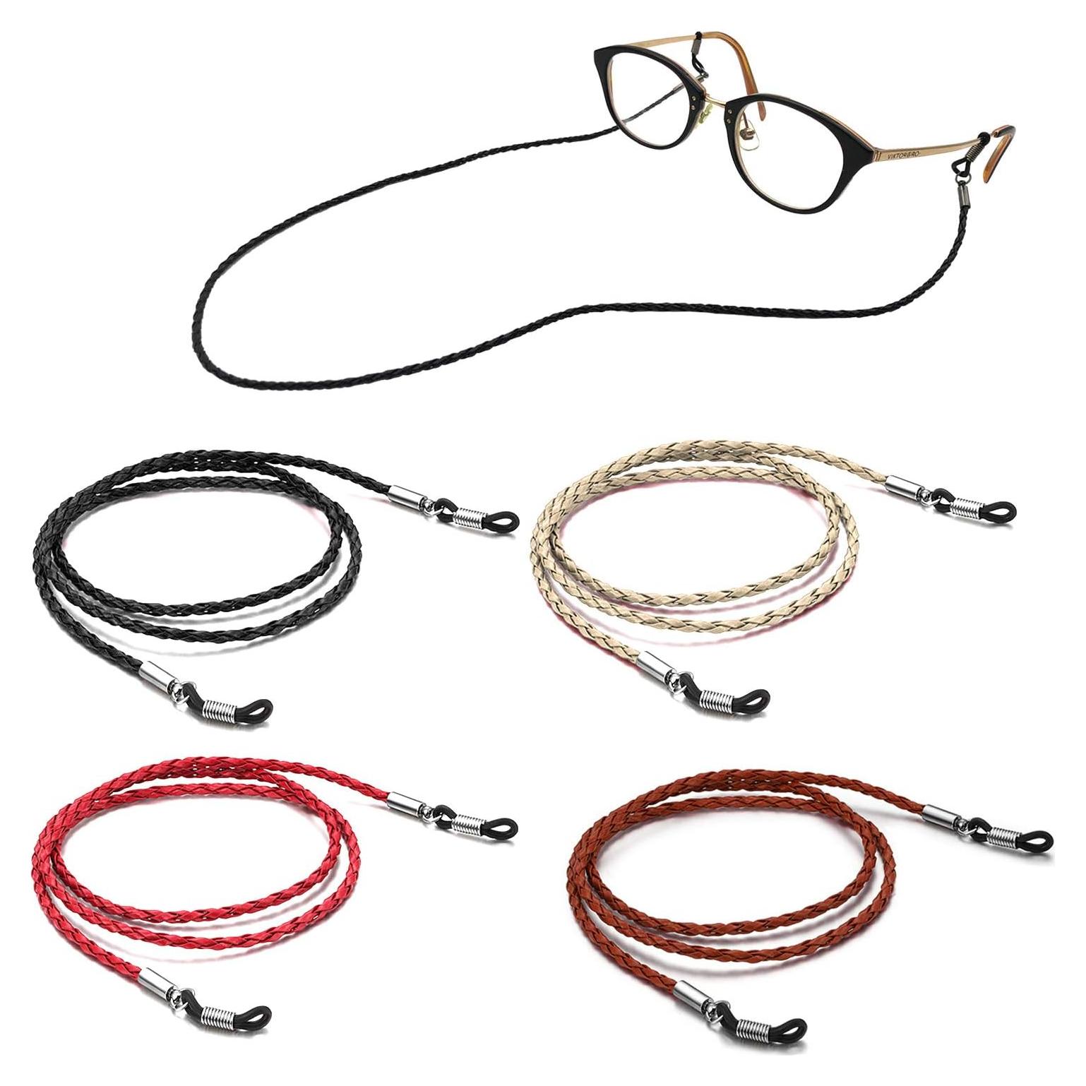 Correa para Gafas Tomorotec 4 Pack Cuero Premium 33 cm