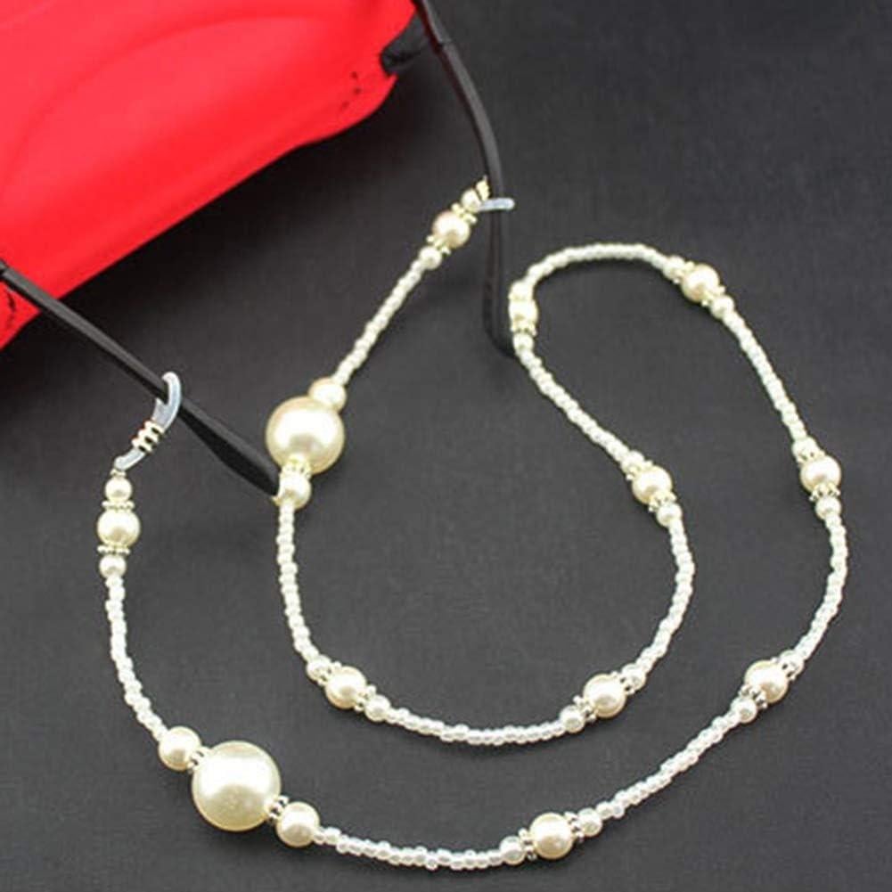 Cadena de Gafas de Perlas Pinksee para Mujeres 67.5 cm