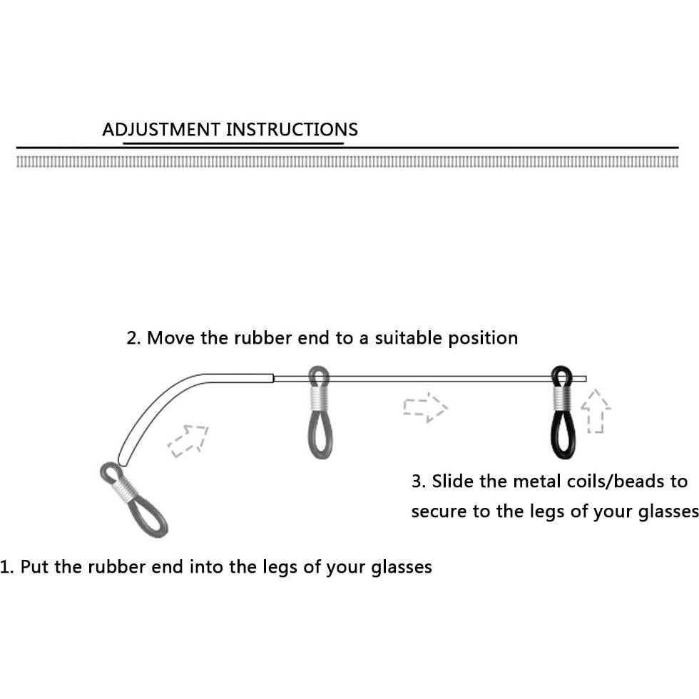 Cadena de Gafas de Perlas Pinksee para Mujeres 67.5 cm