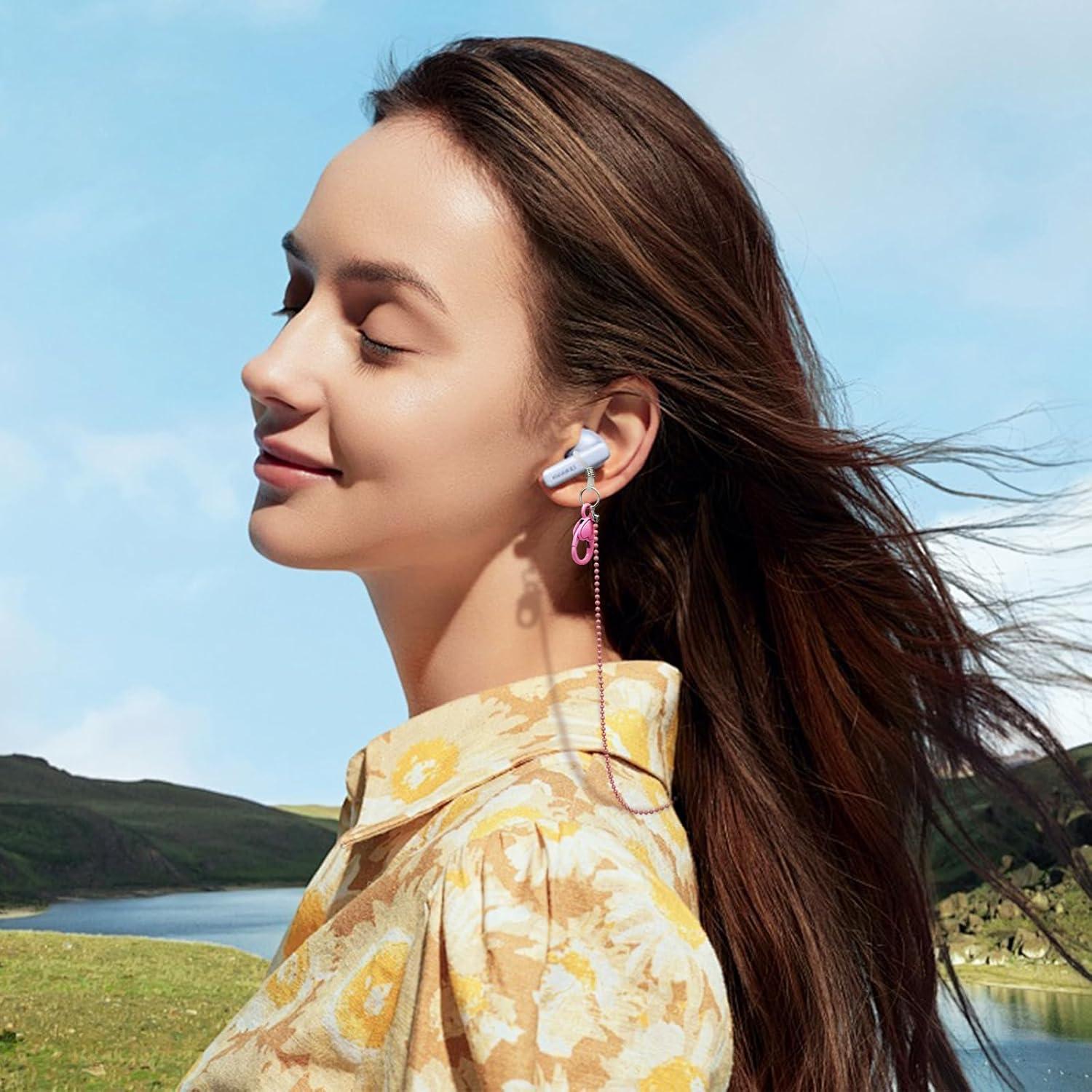 Cadena para Gafas LuckyOpt Corazón Rosa Versátil 63 cm