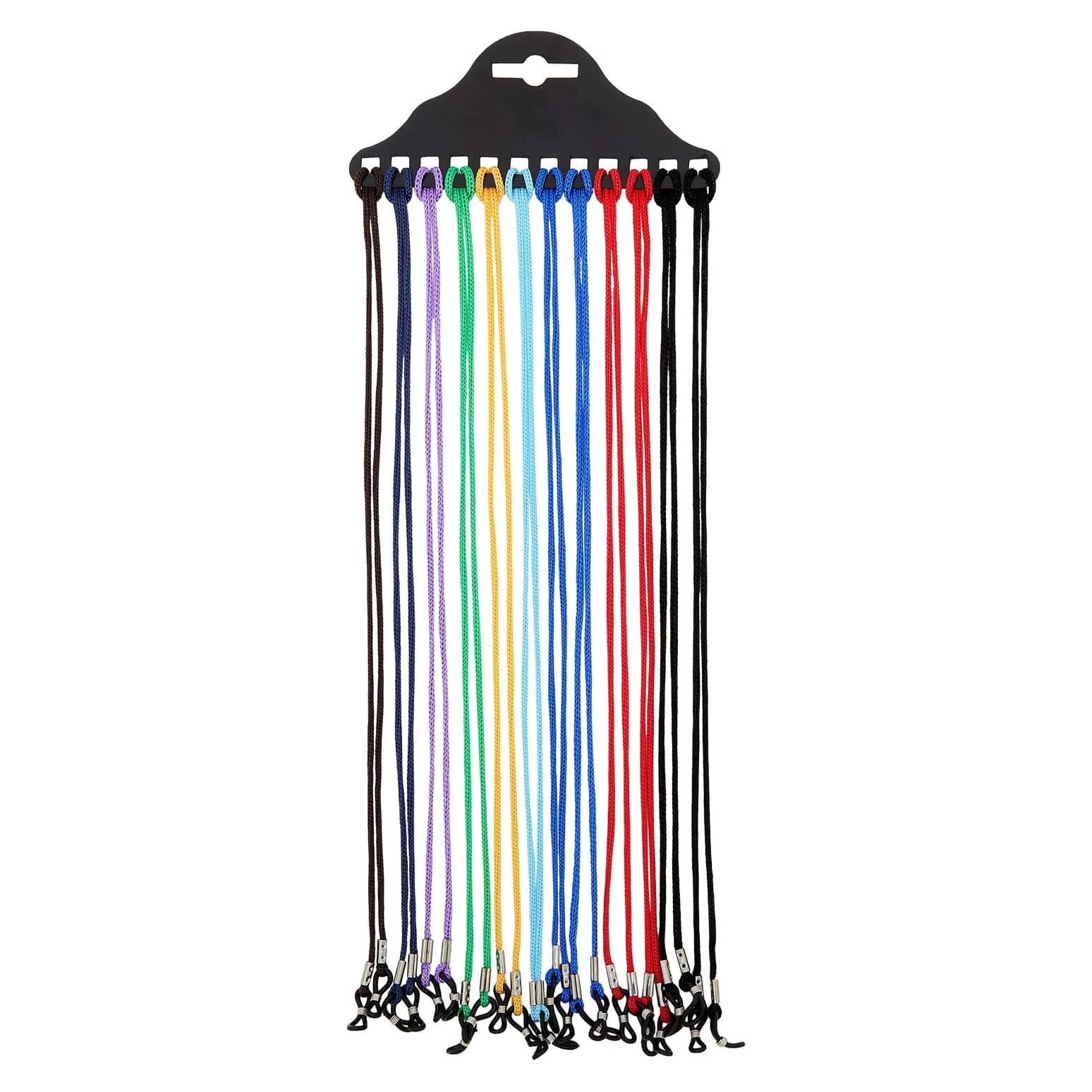 Juvale Set 12 Cuerdas Gafas Nylon Multicolor 61.00 cm