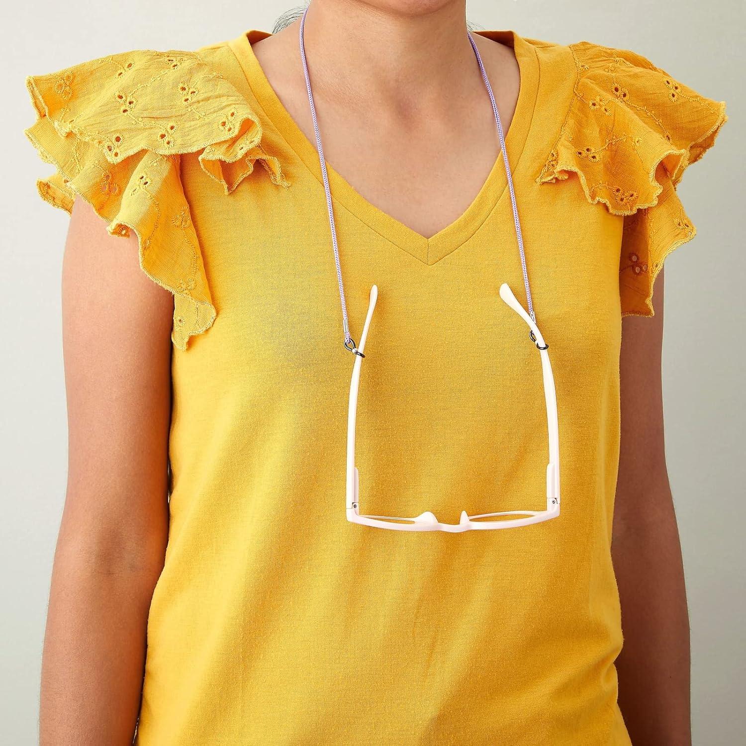 Juvale Set 12 Cuerdas Gafas Nylon Multicolor 61.00 cm