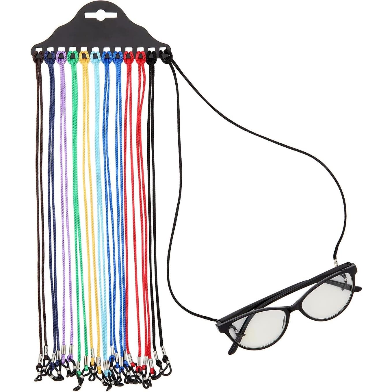 Juvale Set 12 Cuerdas Gafas Nylon Multicolor 61.00 cm