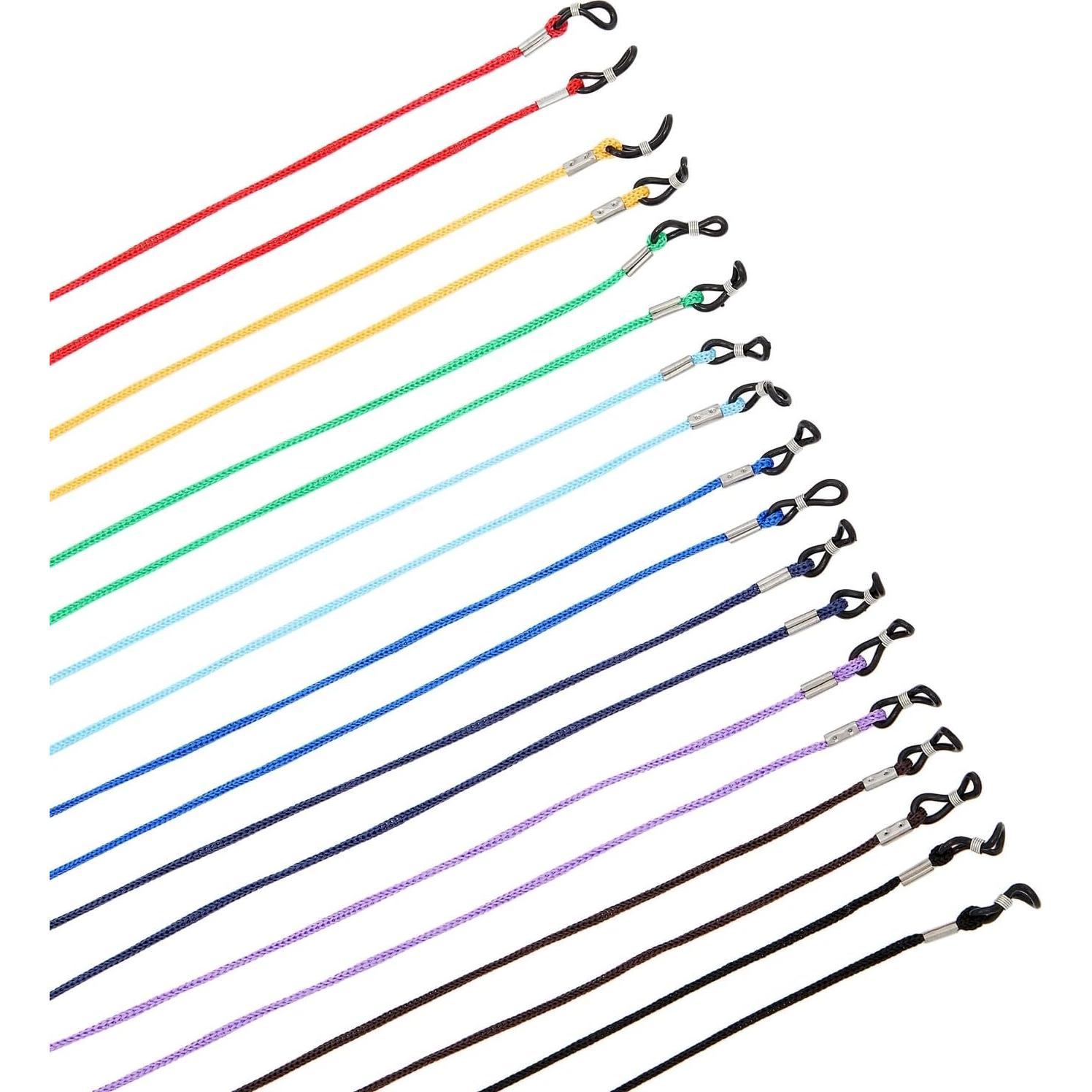 Juvale Set 12 Cuerdas Gafas Nylon Multicolor 61.00 cm