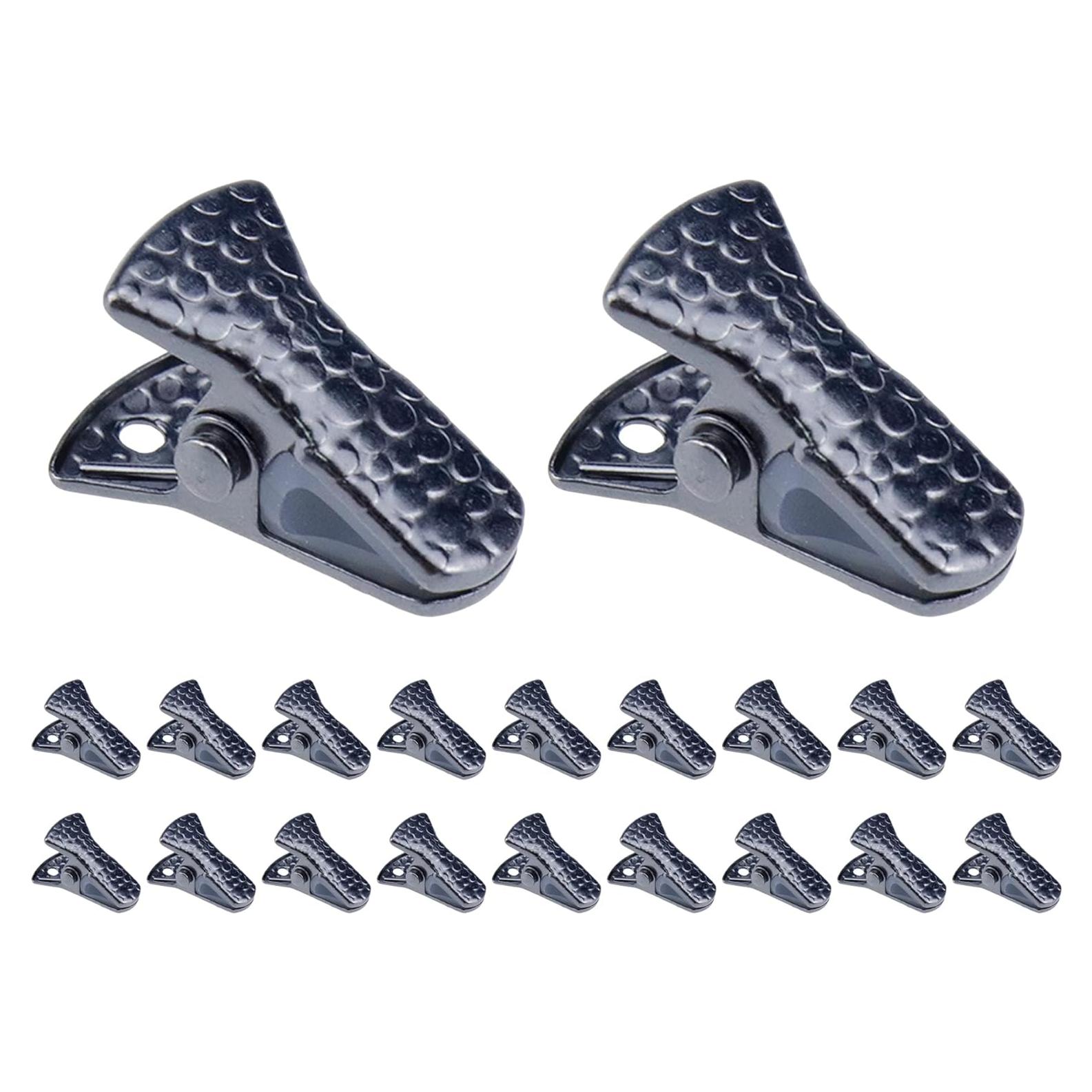 Clips de Cadena de Joyería Chinflly 20 PCS Negro