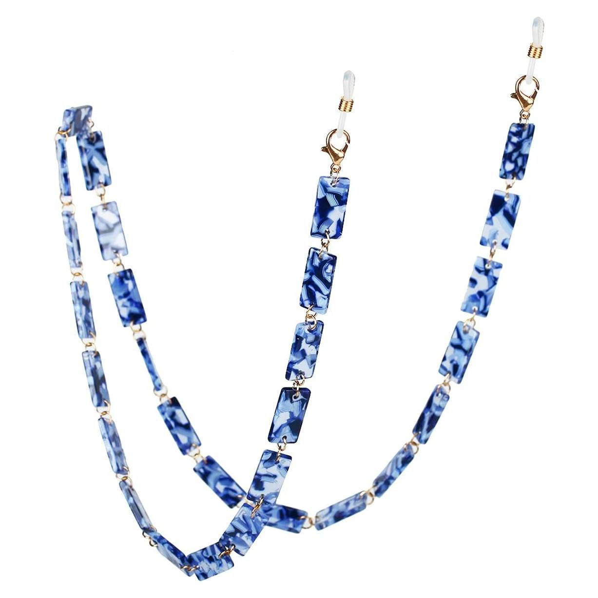 Collar Porta Mascarillas Colorido Colorful Bling 70-80 cm