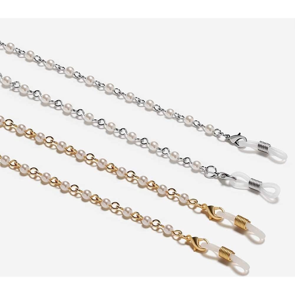 Cadena de Gafas LANG XUAN 75 cm Soporte para Lentes Oro