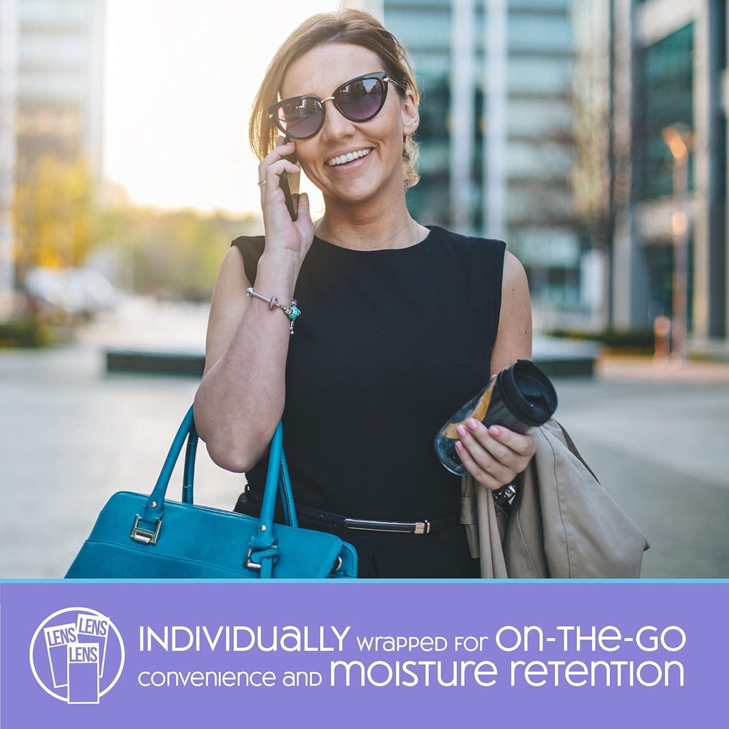 Toallitas de limpieza Nice 'N Clean 100 unidades para lentes