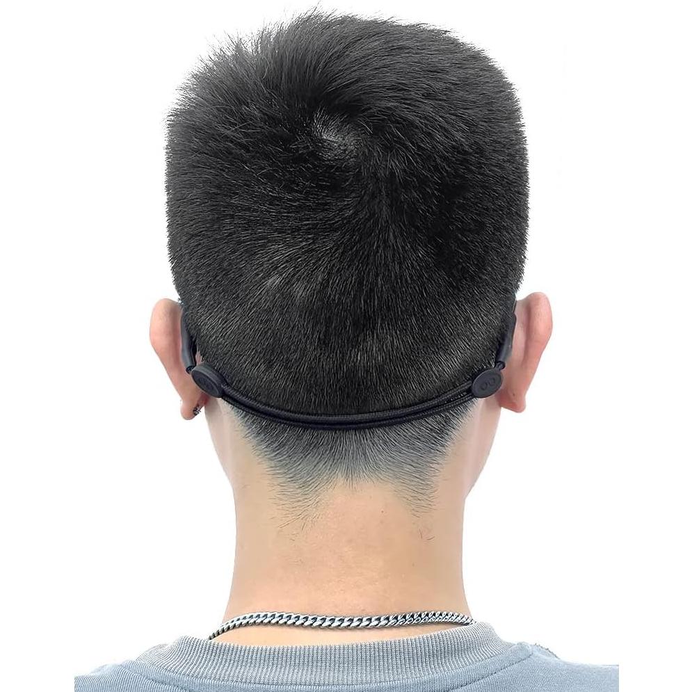 Correa para Gafas Deportivas Ajustable Nailon Negro