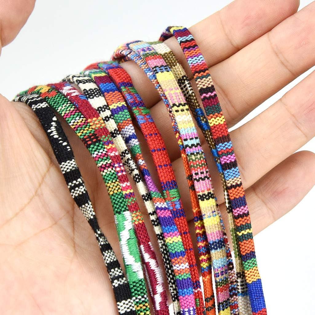 Correa para Gafas Multicolor 12 Piezas Algodón Yeabwps