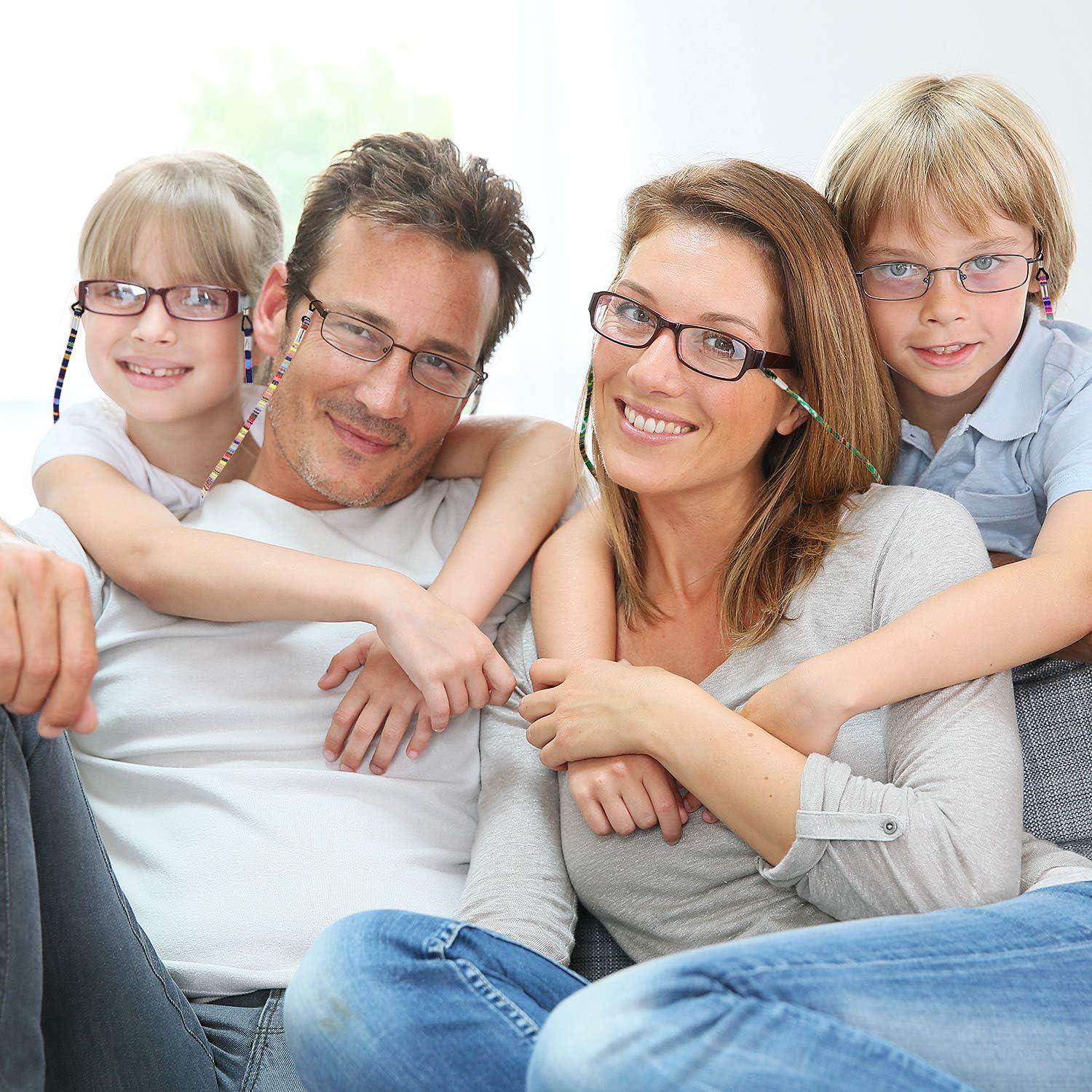 Cadena para Lentes Frienda 8 Piezas Ajustable Unisex