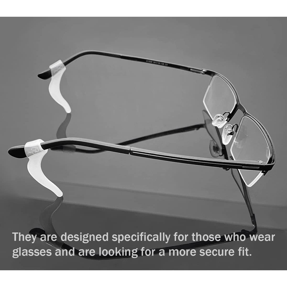 Ganchos de Silicona Suave PTSLKHN para Gafas - 10 Pares