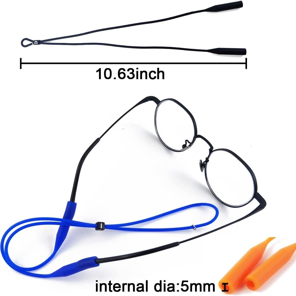 Correas para Gafas GXXMEI 24PCS Silicona Ajustables