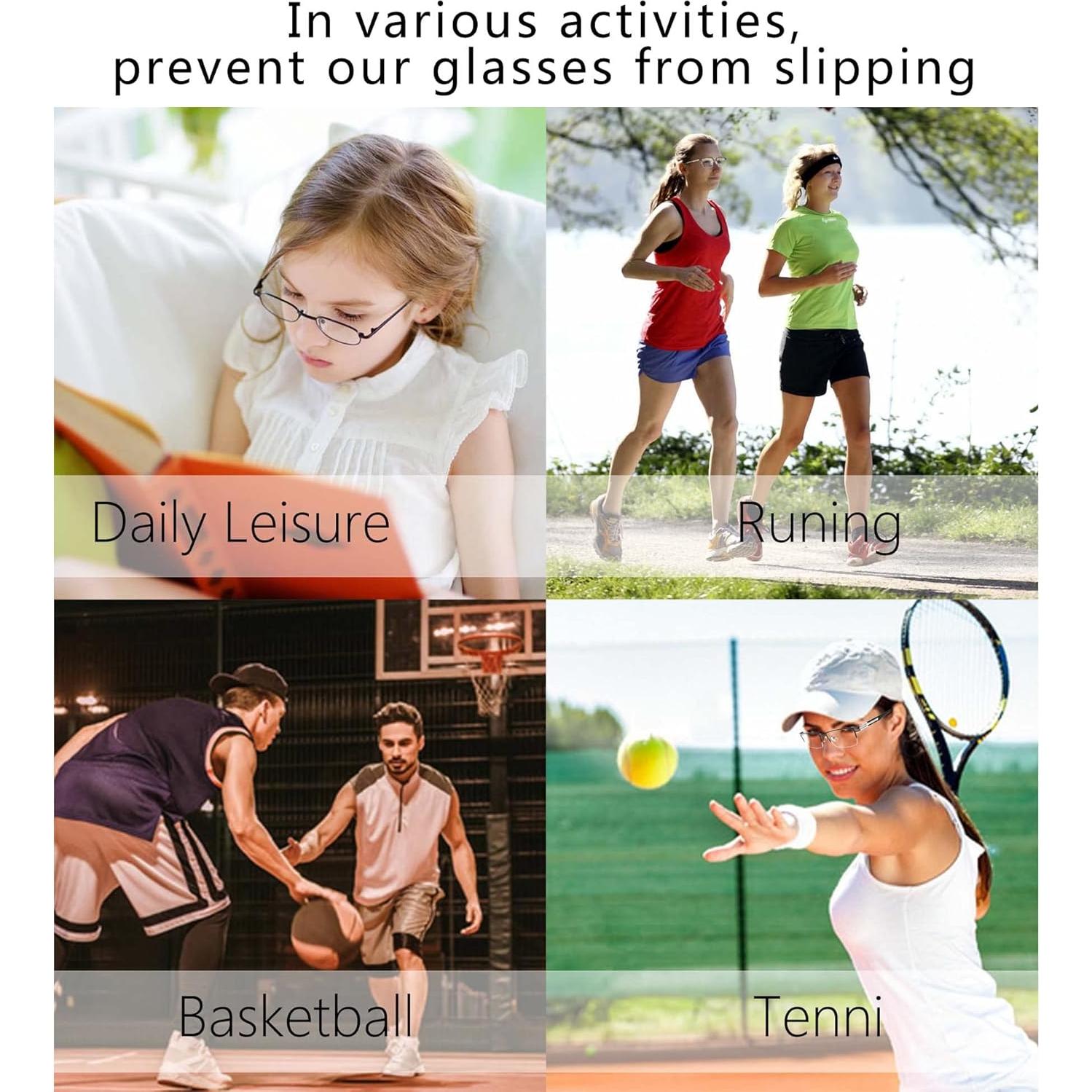 Ganchos de Silicona Antideslizantes para Gafas - 8 Estilos