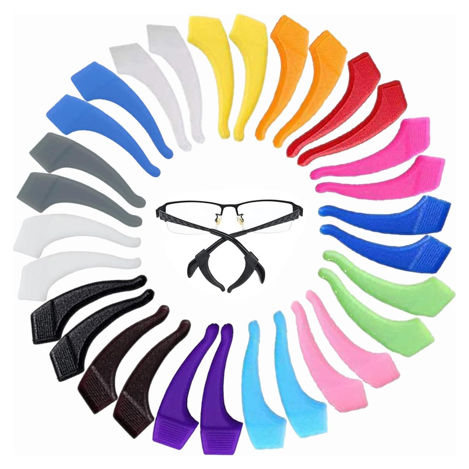 Grapas para Gafas MOLDERP 15 Pares Silicona Antideslizante