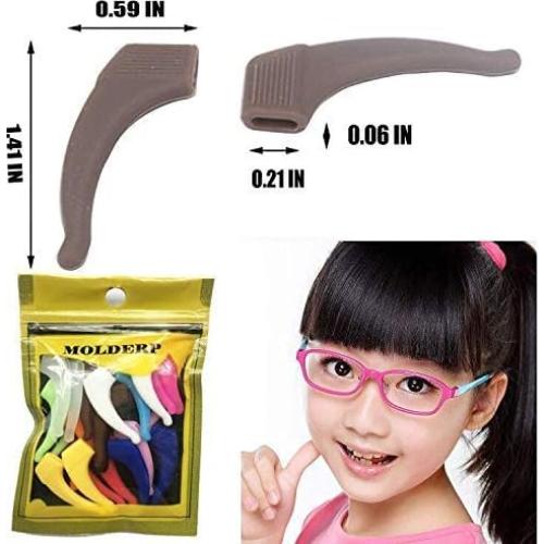 Grapas para Gafas MOLDERP 15 Pares Silicona Antideslizante