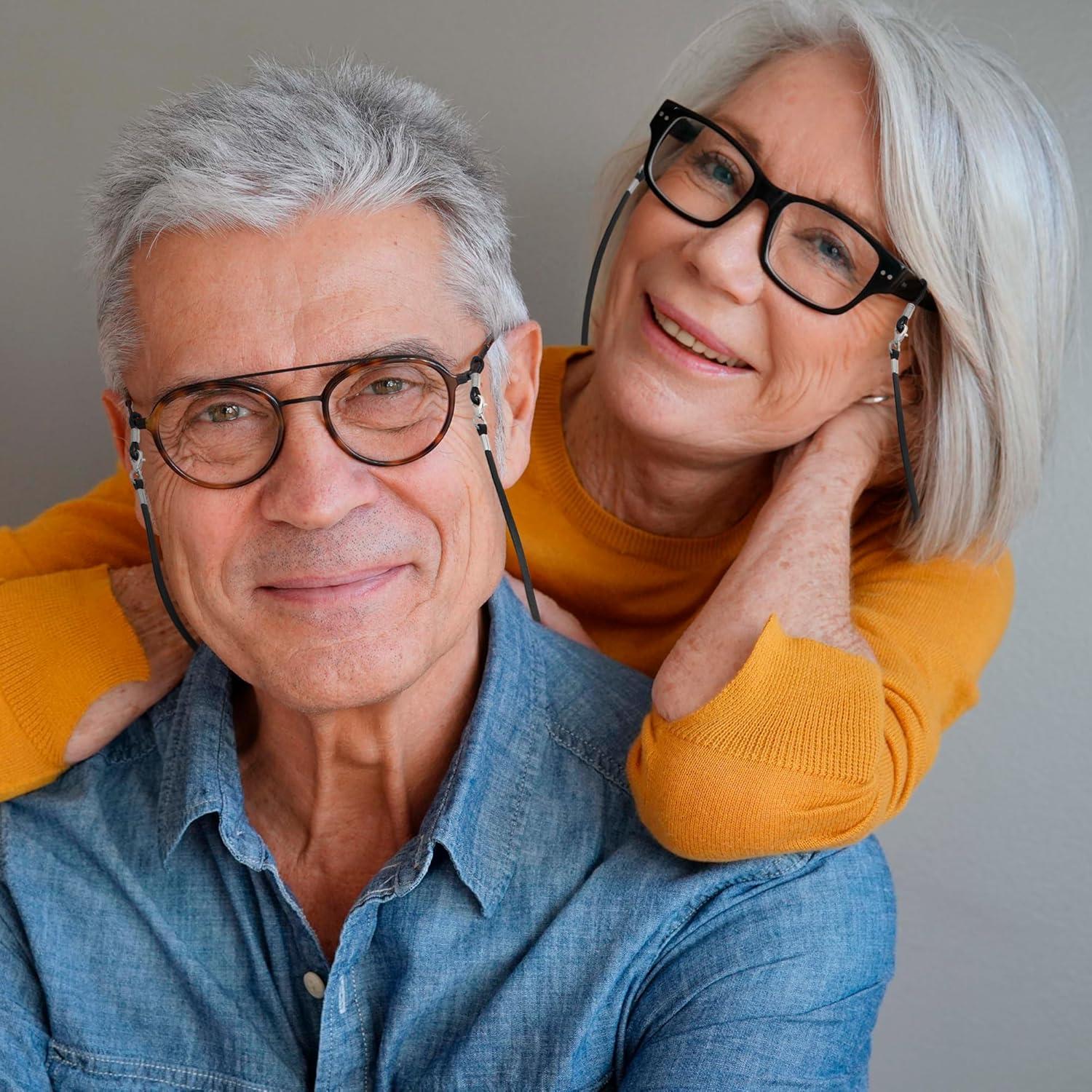 Soporte para Gafas Sigonna - Cadena de Cuero Eco Premium