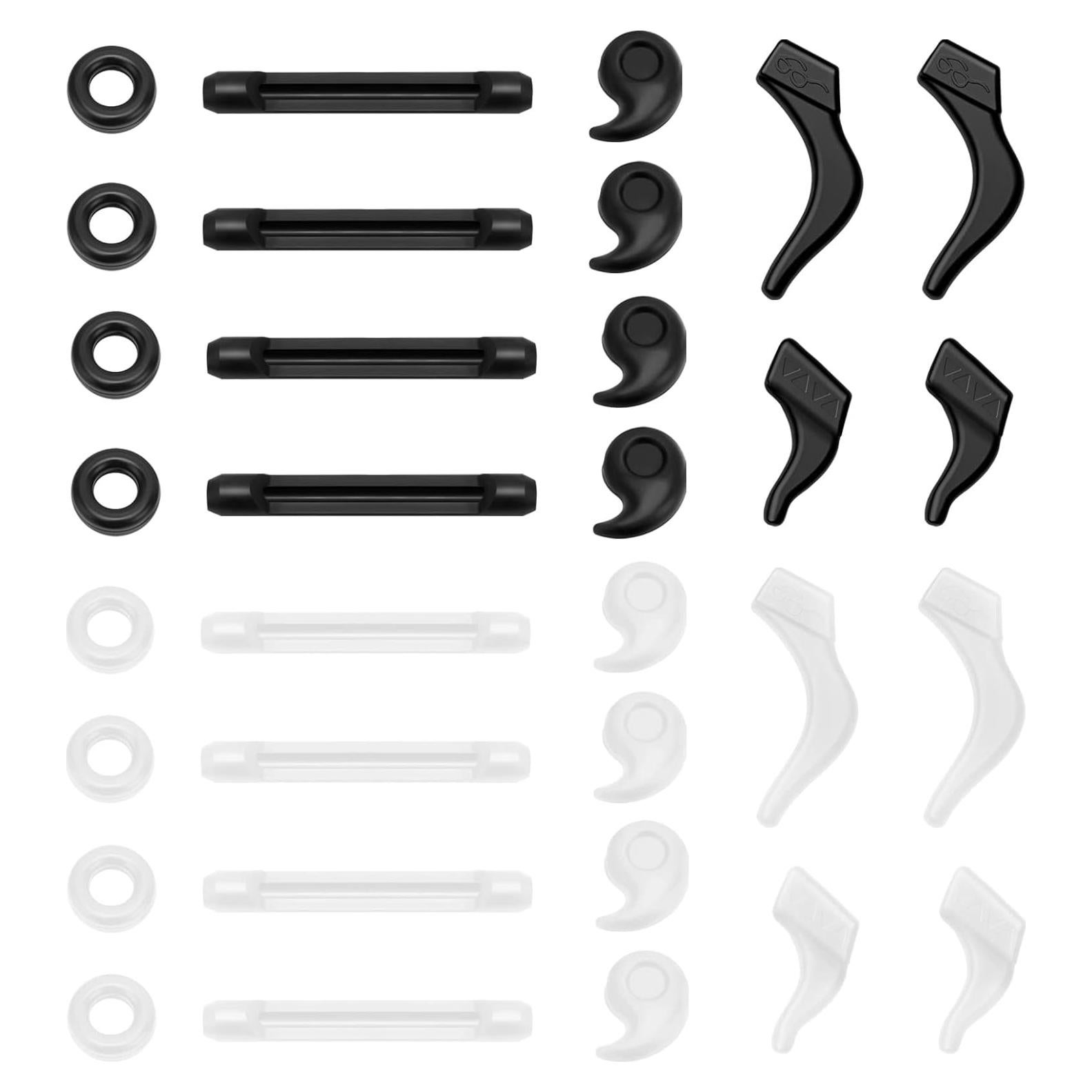 16 Pares de Soportes Antideslizantes para Gafas - Silicona