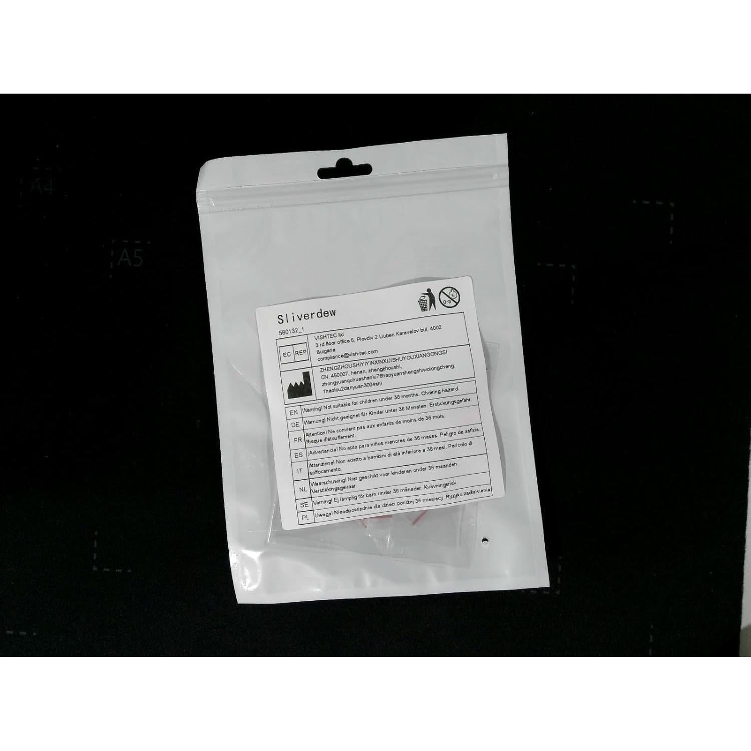 Sujetadores de Gafas de Silicona Suave 16pcs Corazón