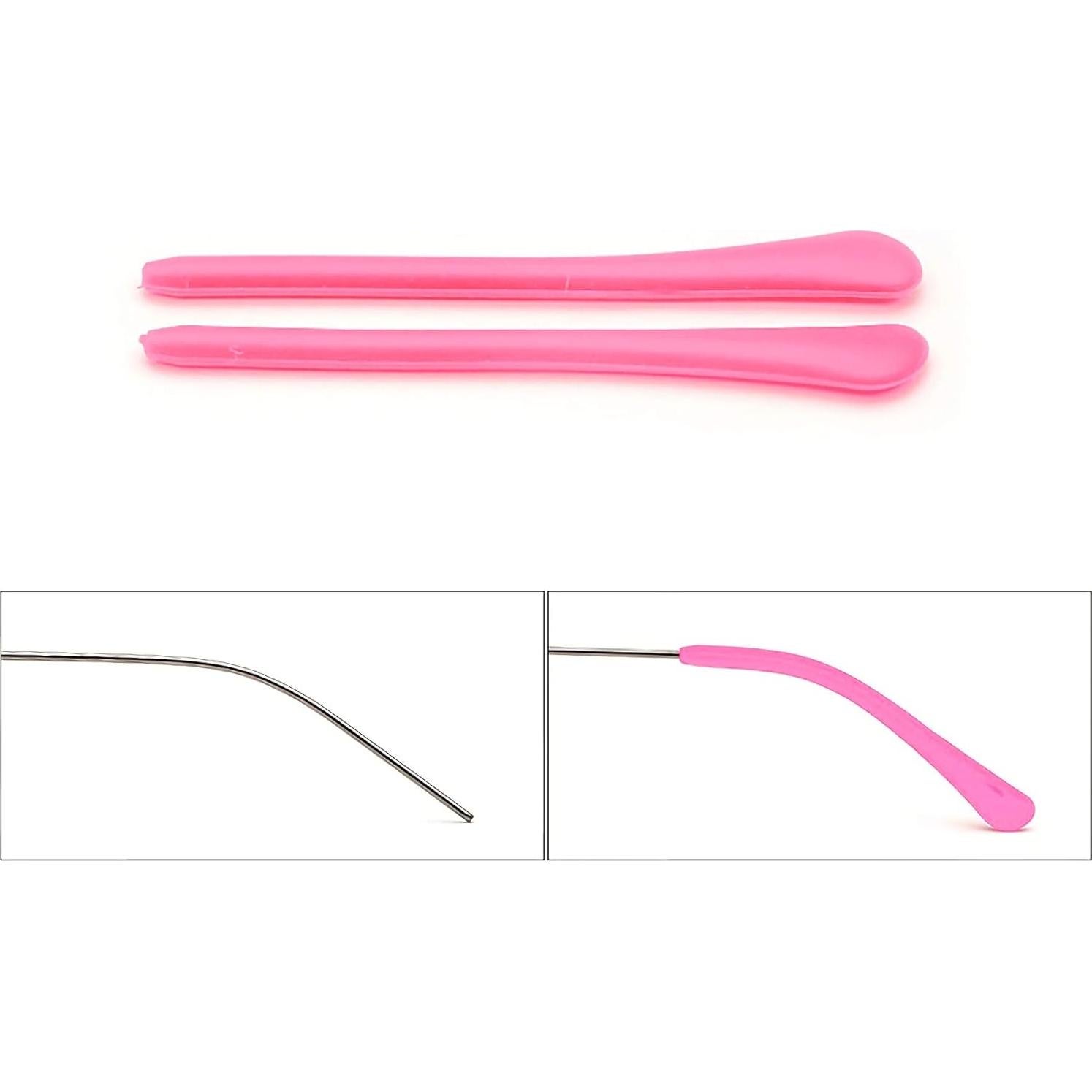 5 Pares Puntas Silicona Antideslizantes Gafas HengKe