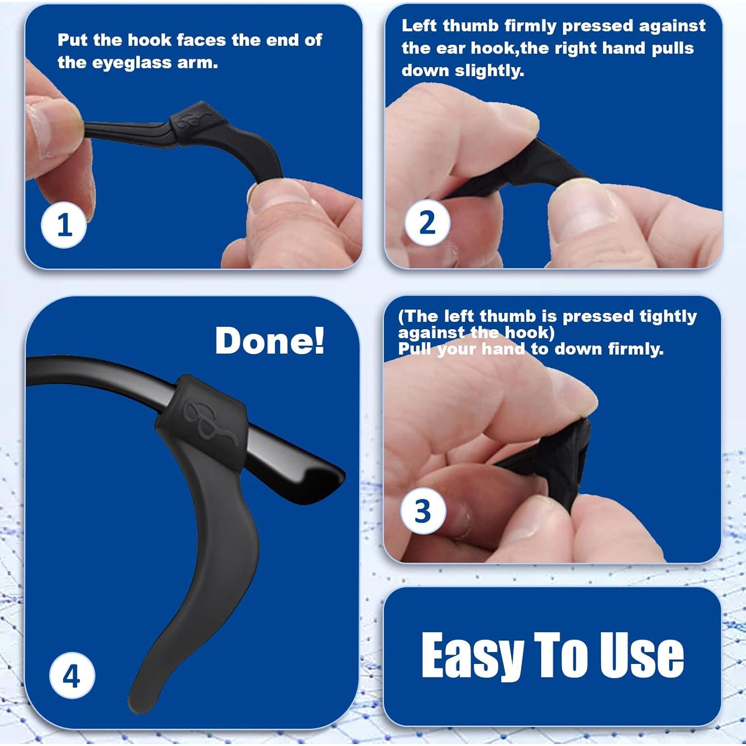 Agarradores de Oído SMARTTOP - 20 Pares Antideslizantes