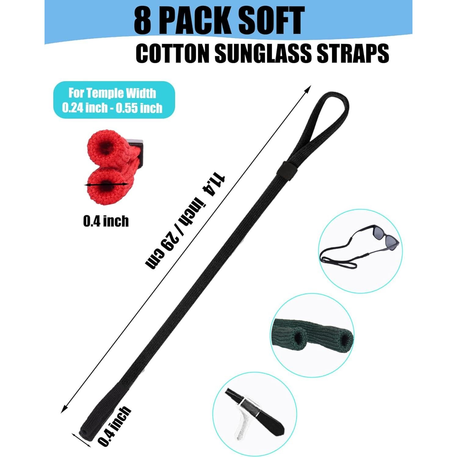 Correa de Gafas HORNYPOOT 8 Piezas Ajustable Niños