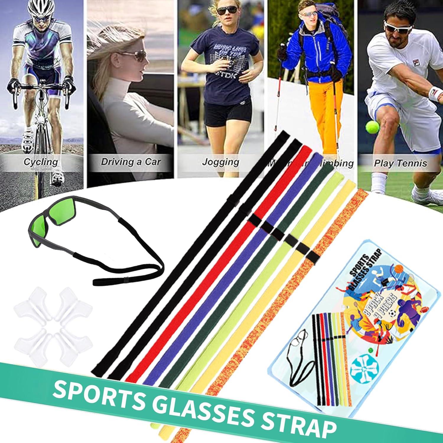 Correa de Gafas HORNYPOOT 8 Piezas Ajustable Niños