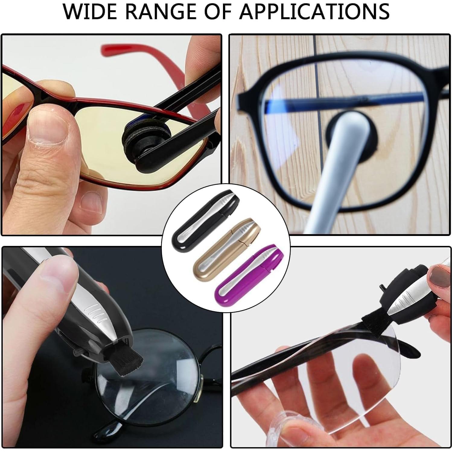 Kit de Limpieza de Gafas LINKHO - 3 Limpiadores Microfibra