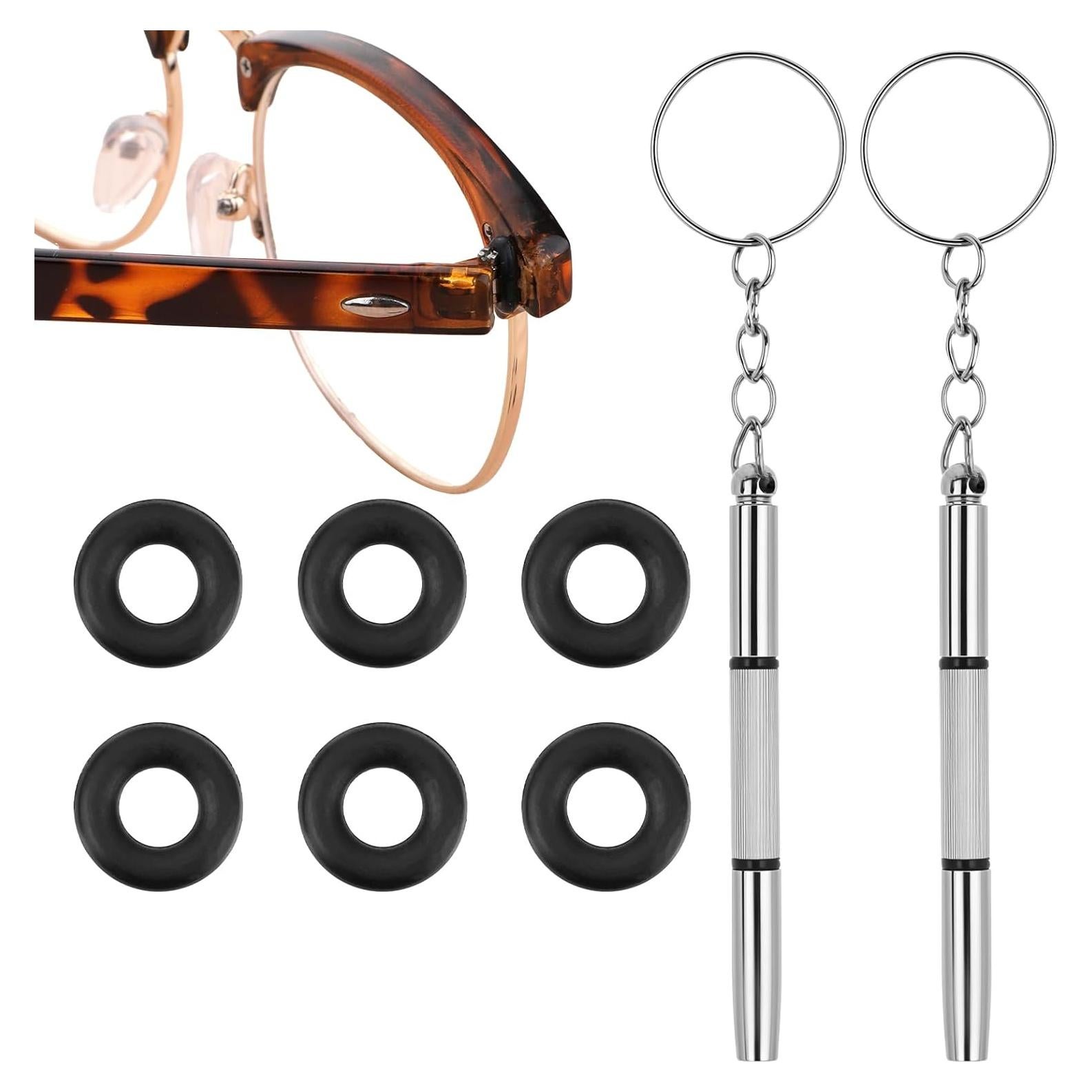 Kit de Reparación de Gafas Trinkrittey con Destornillador