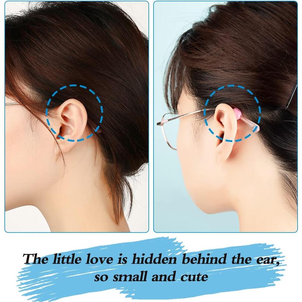 15 Pares de Retenedores de Gafas Silicona Antideslizantes