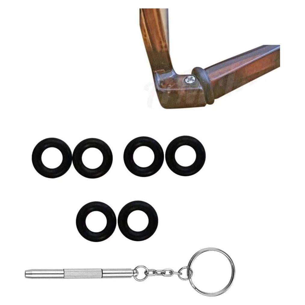 Kit de Reparación de Gafas JANKY con Destornillador 3 en 1