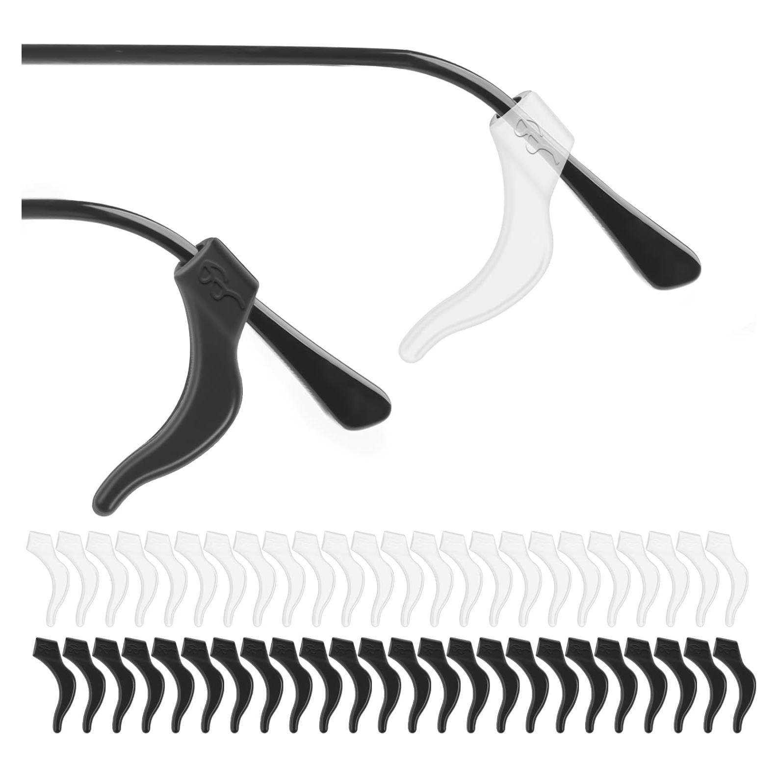 24 Pares Sujetadores de Oídos Rindion para Gafas Silicona