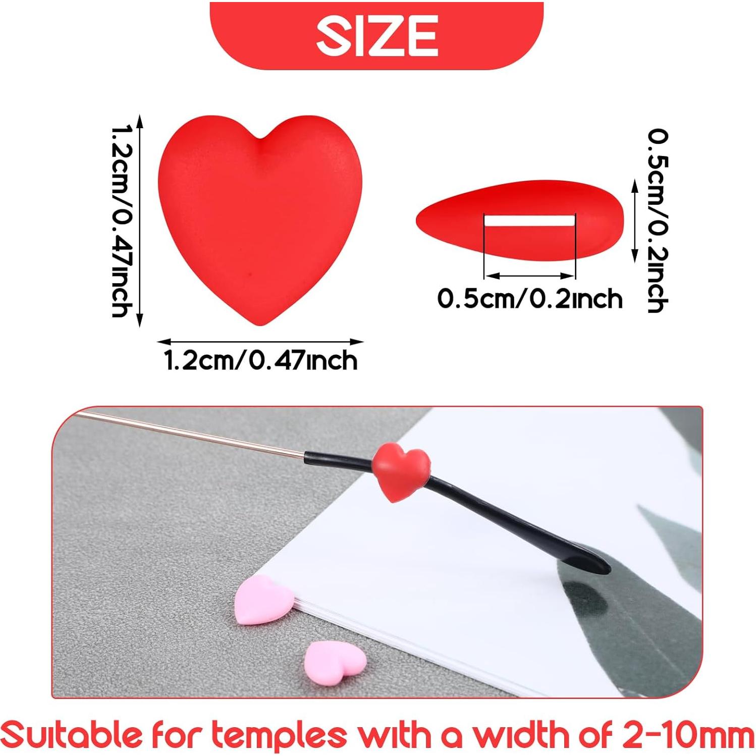 8 Pares de Sujetadores Antideslizantes para Gafas Silicona