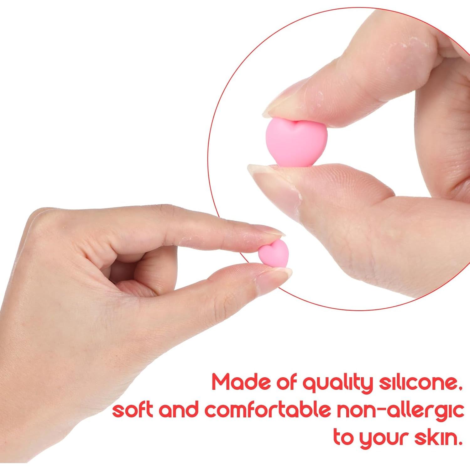 8 Pares de Sujetadores Antideslizantes para Gafas Silicona