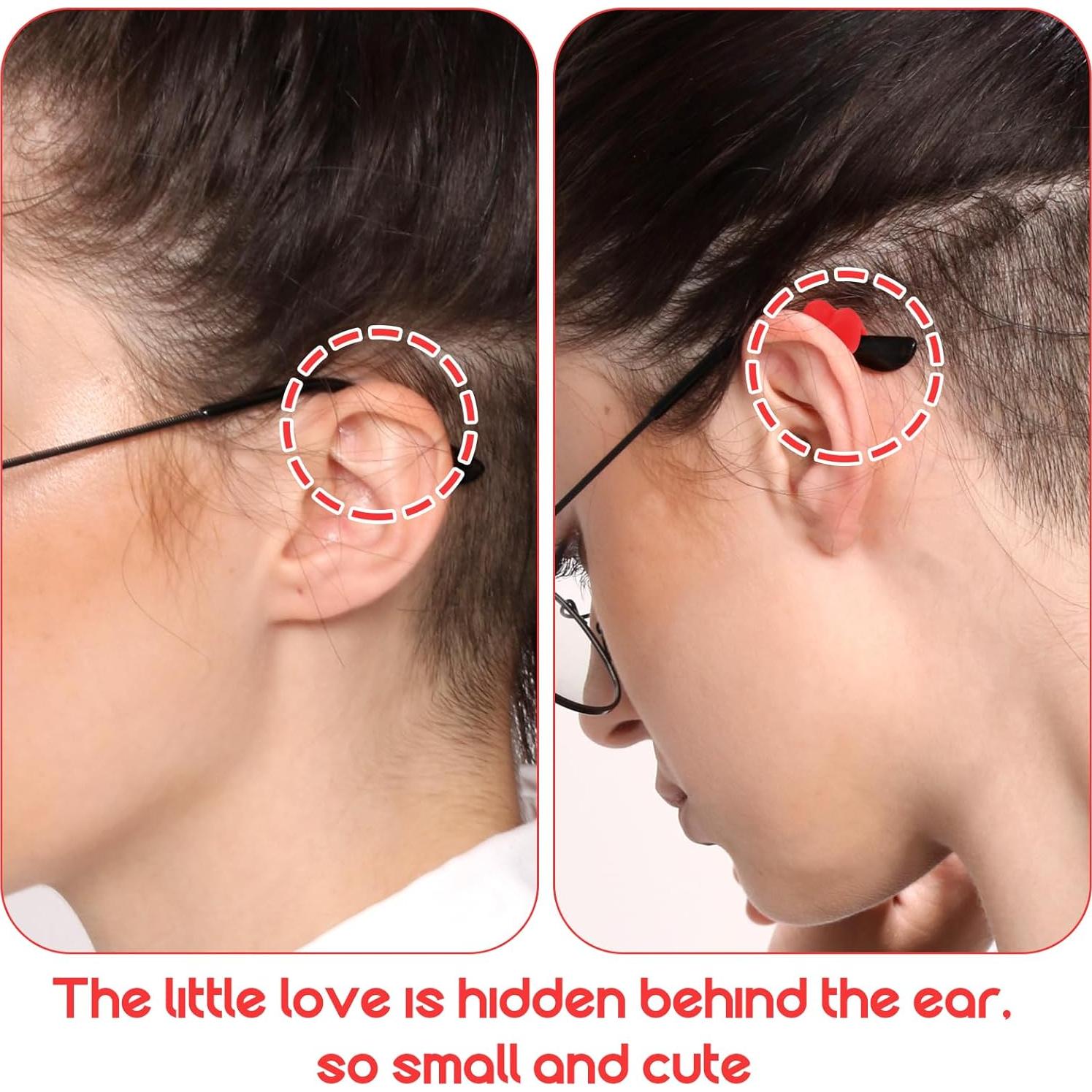 8 Pares de Sujetadores Antideslizantes para Gafas Silicona